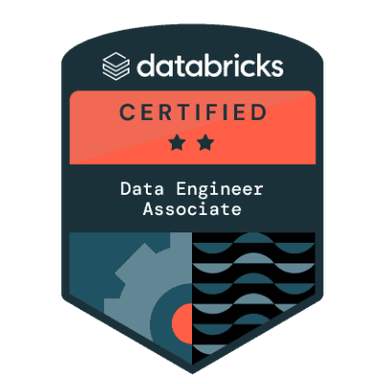 Badge for Databricks Certified Data Engineer Associate